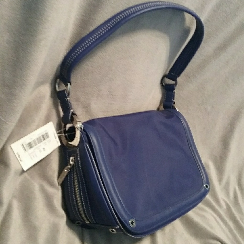 **SOLD** Antonio Melani Zippered Shoulder Bag